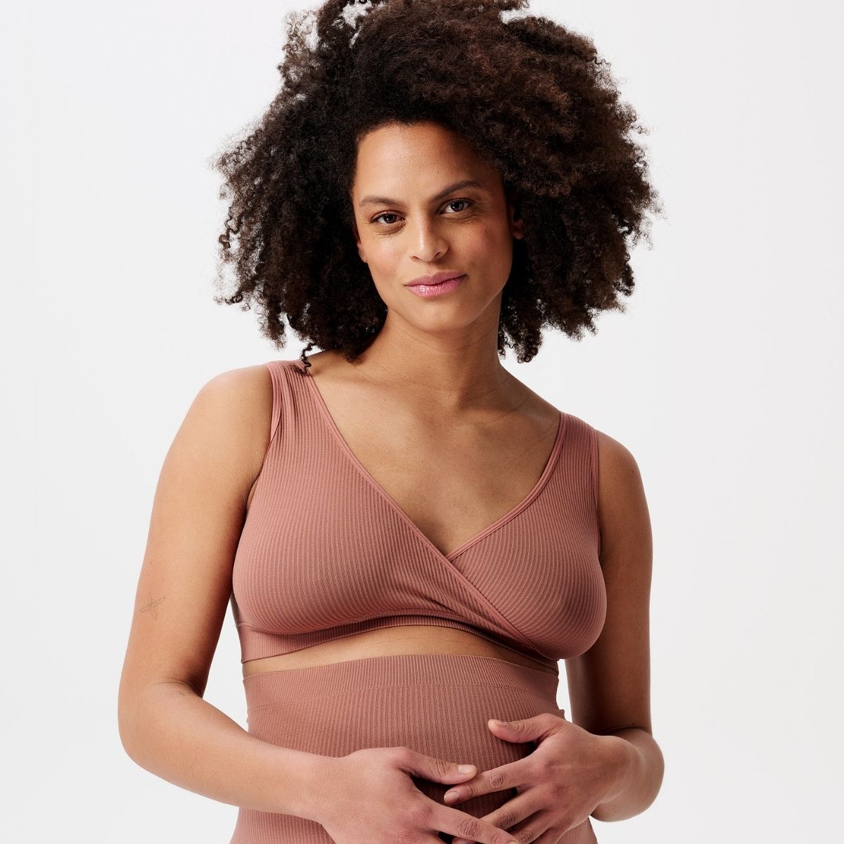 Noppies Gayla amme BH, rosa - 30N4515 - N143 - Burlwood