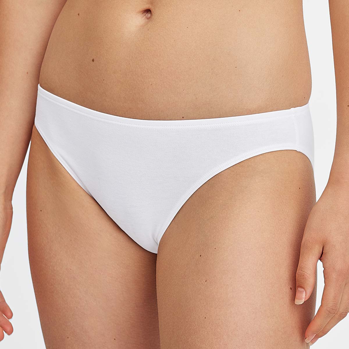 Calida Essential Cotton tai trusse, hvid - 22134 - 001 - White