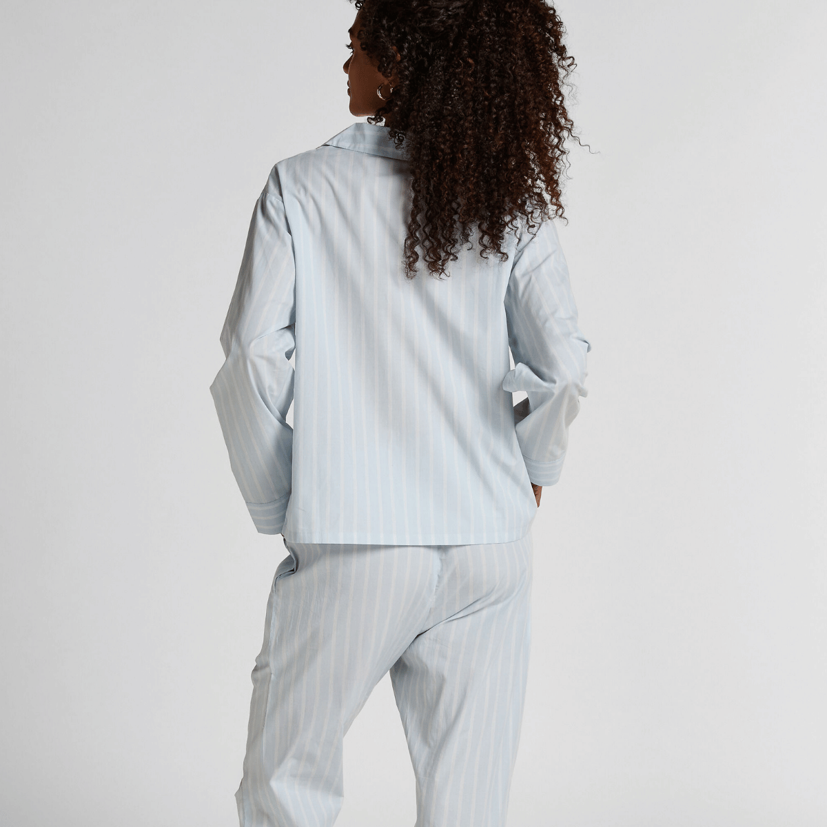 Hunkemöller natskjorte, lyseblå - 304652 - XENON BLUE - Xenon Blue