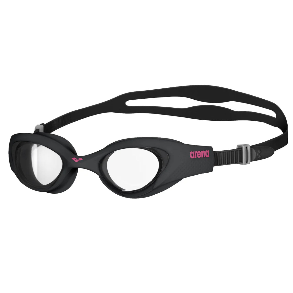 Arena The One svømmebrille, sort - 002756 - 103 - Clear-Black-Black