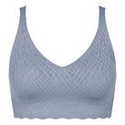 Sloggi Zero Feel Bliss bralette BH, blå - 10219598 - 00PP - Bluish Gray