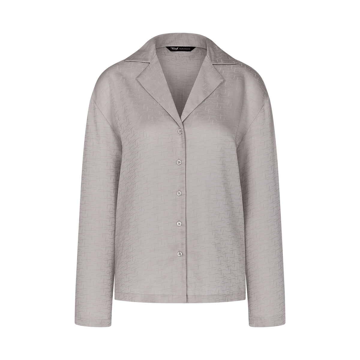 Triumph Silky Sensuality natskjorte, grå - 10221063 - 7816 - Silent Grey