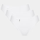 Sloggi Basic H Pearl 3-Pack tai trusse, hvid - 10221622 - 0003 - White