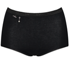 Sloggi Basic H Pearl 3-Pack maxi trusse, sort - 10221611 - 0004 - Black