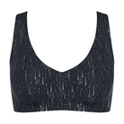 Sloggi Zero Feel 2.0 Festive bralette BH, sort - 10224689 - M014 - Black Combination