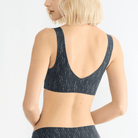 Sloggi Zero Feel 2.0 Festive bralette BH, sort - 10224689 - M014 - Black Combination