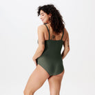 Noppies Saint Tropez graviditetsbadedragt, grøn - 63921 - P627 - Olive