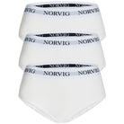 Norvig 3-Pack maxi trusse, sort - N1170 - HVID - White