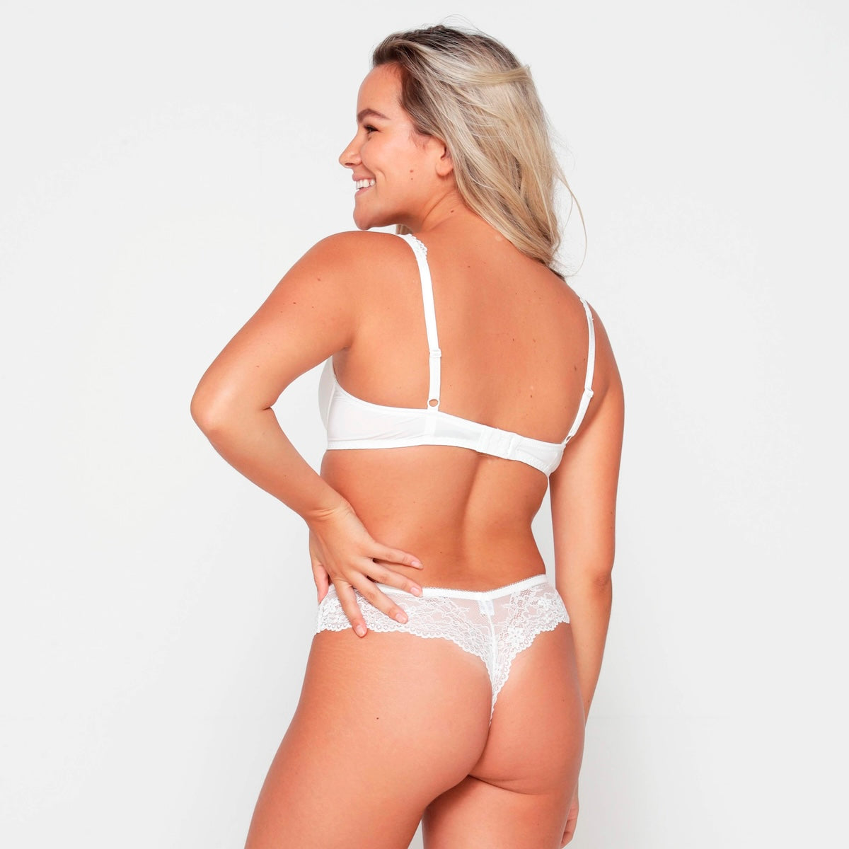 LingaDore Daily g-streng, hvid - 1400T - 04 - Ivory