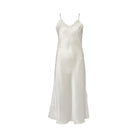 Lady Avenue Silk Jersey natkjole, hvid - 27-80805 - 0 - Off White