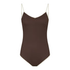 Neo Noir Felice badedragt uden bøjle, brun - 167795 - 434 - Dark Brown/Creme