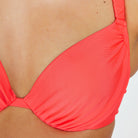 Hunkemöller Cairo ruched bikini top, rød - 201968 - PSYCHO RED - Psycho Red