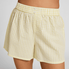 Hunkemöller natshorts, gul - 304594 - ANISE FLOWER - Anise Flower