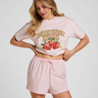 Hunkemöller natshorts, lyserød - 305280 - LILAC SACHET - Lilac Sachet