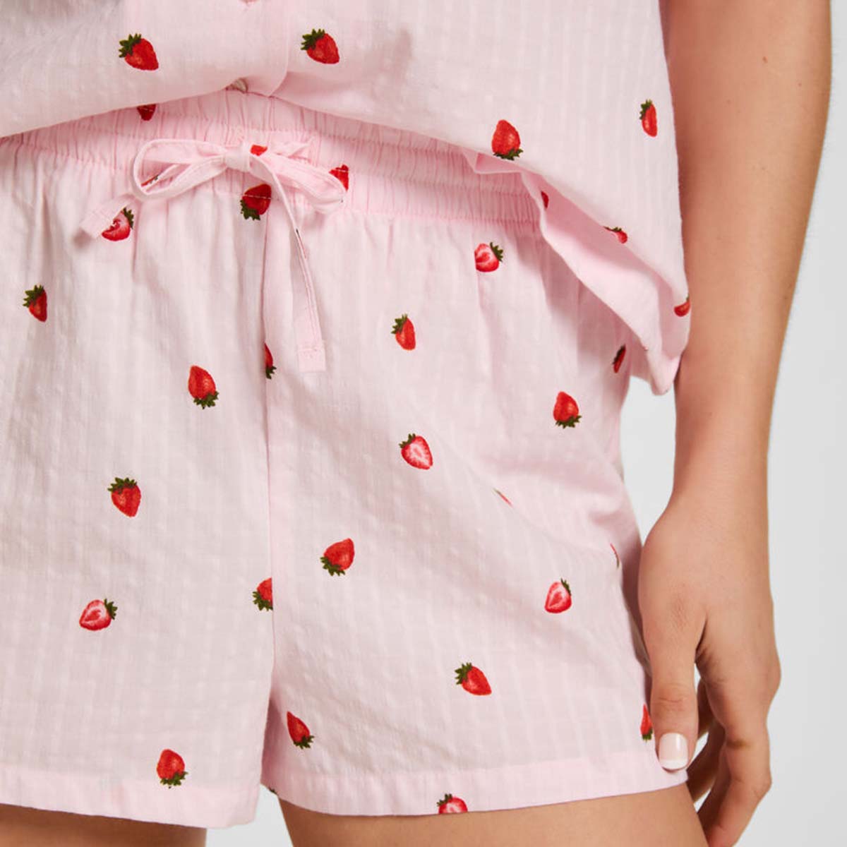Hunkemöller natshorts, lyserød - 306993 - TENDER TOUCH - Tender Touch
