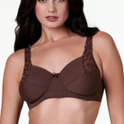 Elbrina BH med bøjle, brun - 50.02.2265 - 162 - Dark Brown