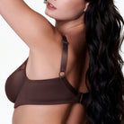 Elbrina BH med bøjle, brun - 50.02.2265 - 162 - Dark Brown