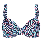 Wiki Mustique bikini top med bøjle, multi - 3466 - W503 - Mustique