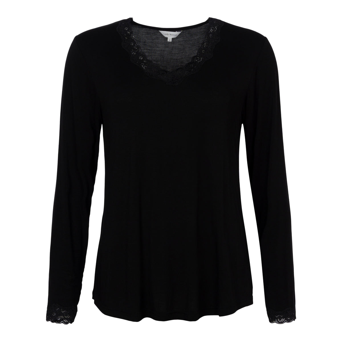 Lady Avenue Bamboo pyjamas, sort - 51-50525 - 02 - Black
