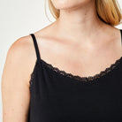 CCDK Kendall Chemise top, sort - 66090 - 9000 - Black