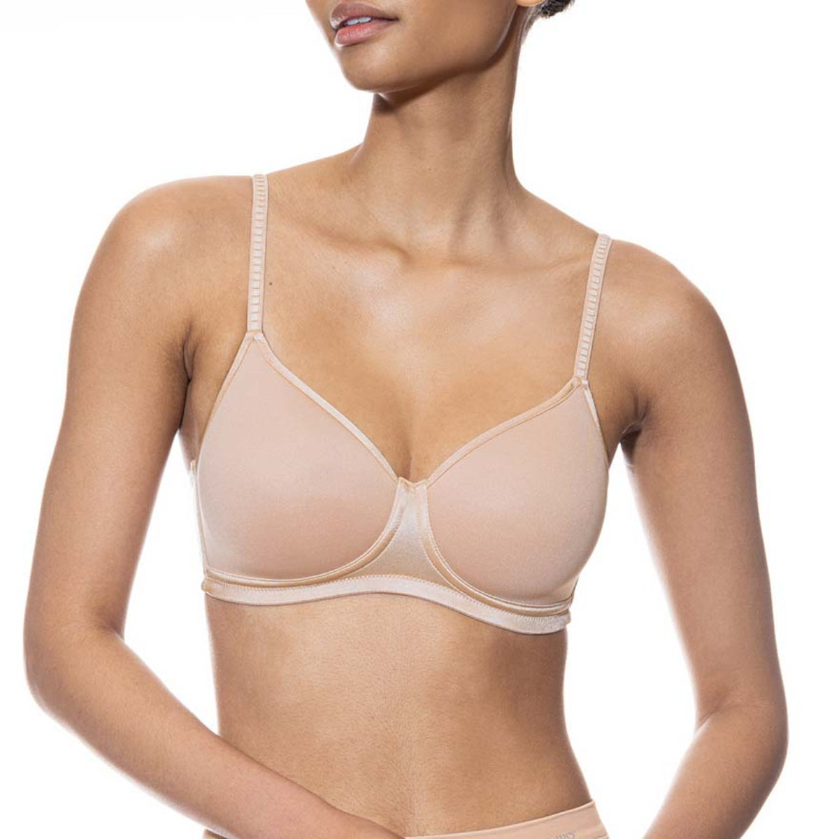Mey Joan BH uden bøjle, nude - 74217 - 376 - Cream Tan