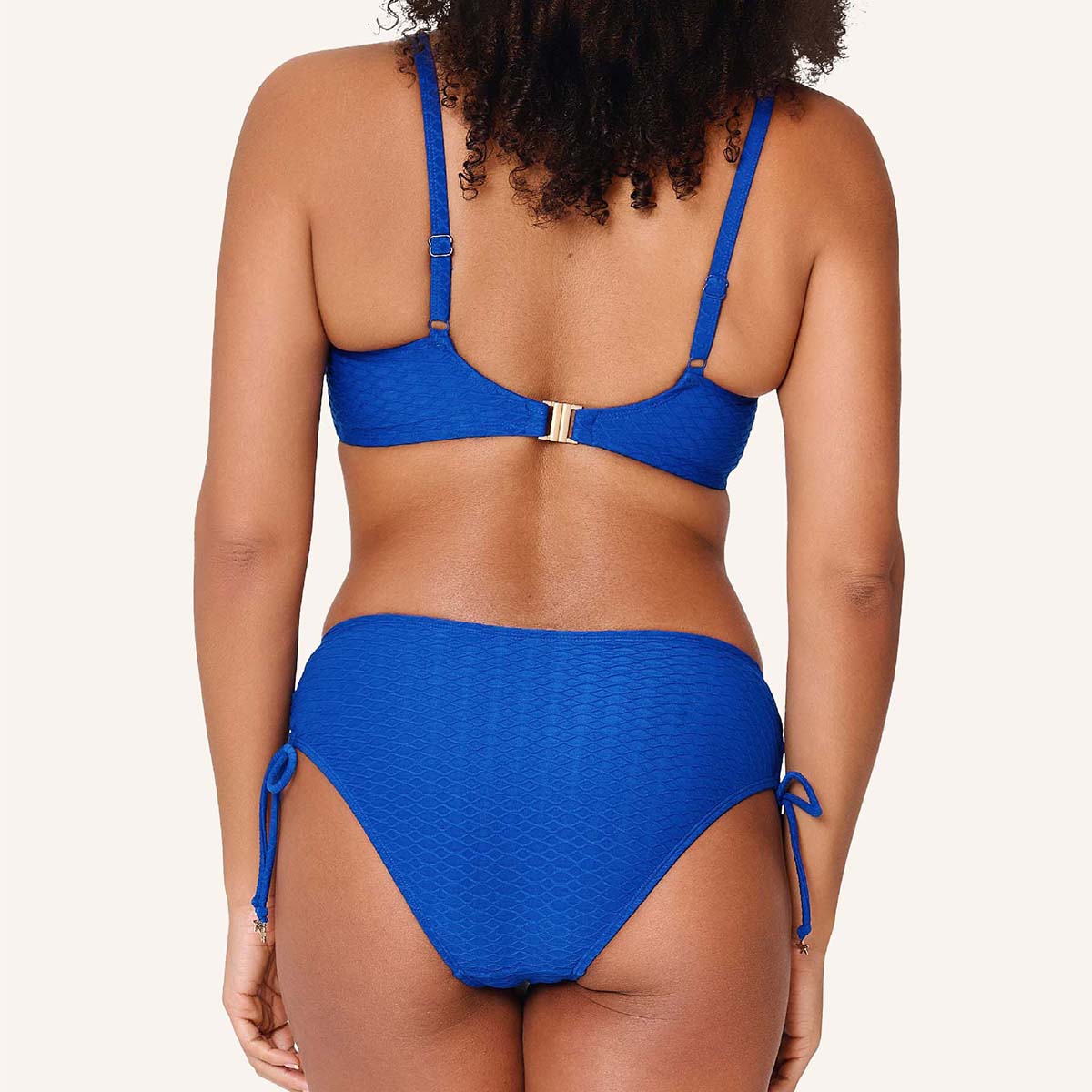 LingaDore Blue Crush tai bikinitrusse, blå - 8215SH - 09 - Blue
