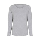 JBS of Denmark Bamboo Blend LS bluse, grå - 8-11230-14-5 - 5 - GRÅ
