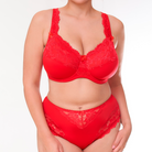 Plaisir Beate midi trusse, rød - 144 - 4 - Red