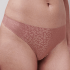 Chantelle Softstretch g-streng, rosa - C11DG9 - B17 - Pink Leo Shimmer