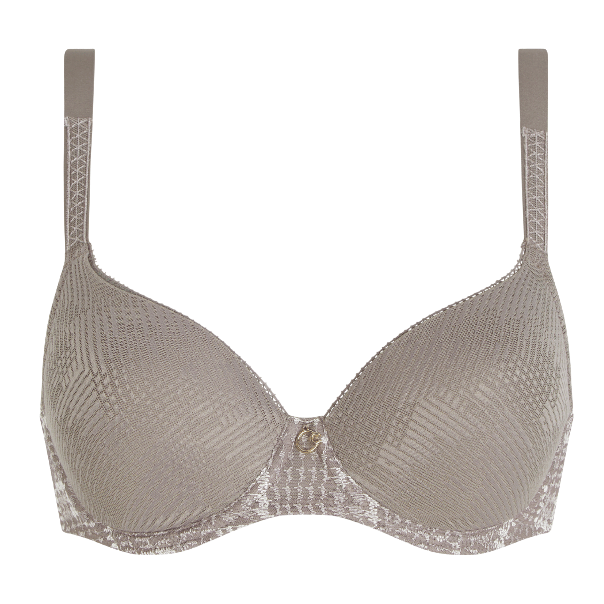 Chantelle Intrigue BH med bøjle, grå - C13WN1 - 05G - Safari Grey