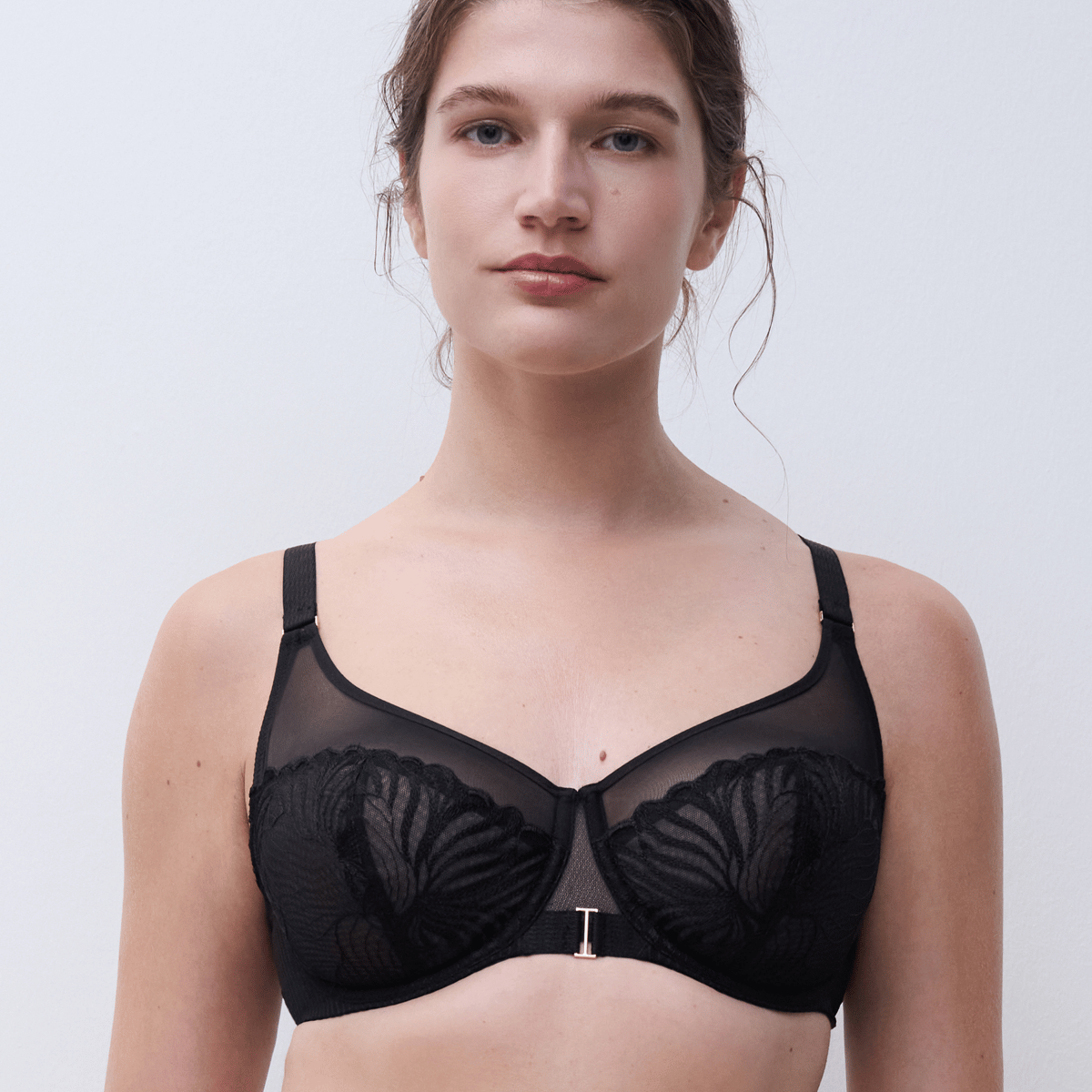 Chantelle Legend BH med bøjle, sort - C15YMU - 011 - Black