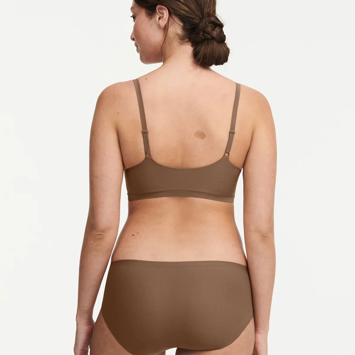 Chantelle Softstretch bralette BH, brun - C16A20 - 02E - Cocoa