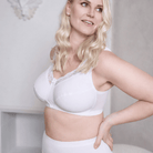 Plaisir Embrace BH uden bøjle, hvid - 999 - 2 - White