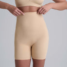 Bye Bra Invisible High Waist shorts, beige - INVHWS - Beige - Beige