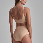 Bye Bra Invisible Mid Waist tai trusse, beige - INVMWB - Beige - Beige