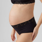 Mamalicious MLheal 2-pak graviditets maxi trusse, sort - 20018284 - Black/black - Black/black