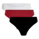 Hunkemöller Invisible 3-Pack g-streng, multi - 303998 - CHILI PEPPER - Chili Pepper