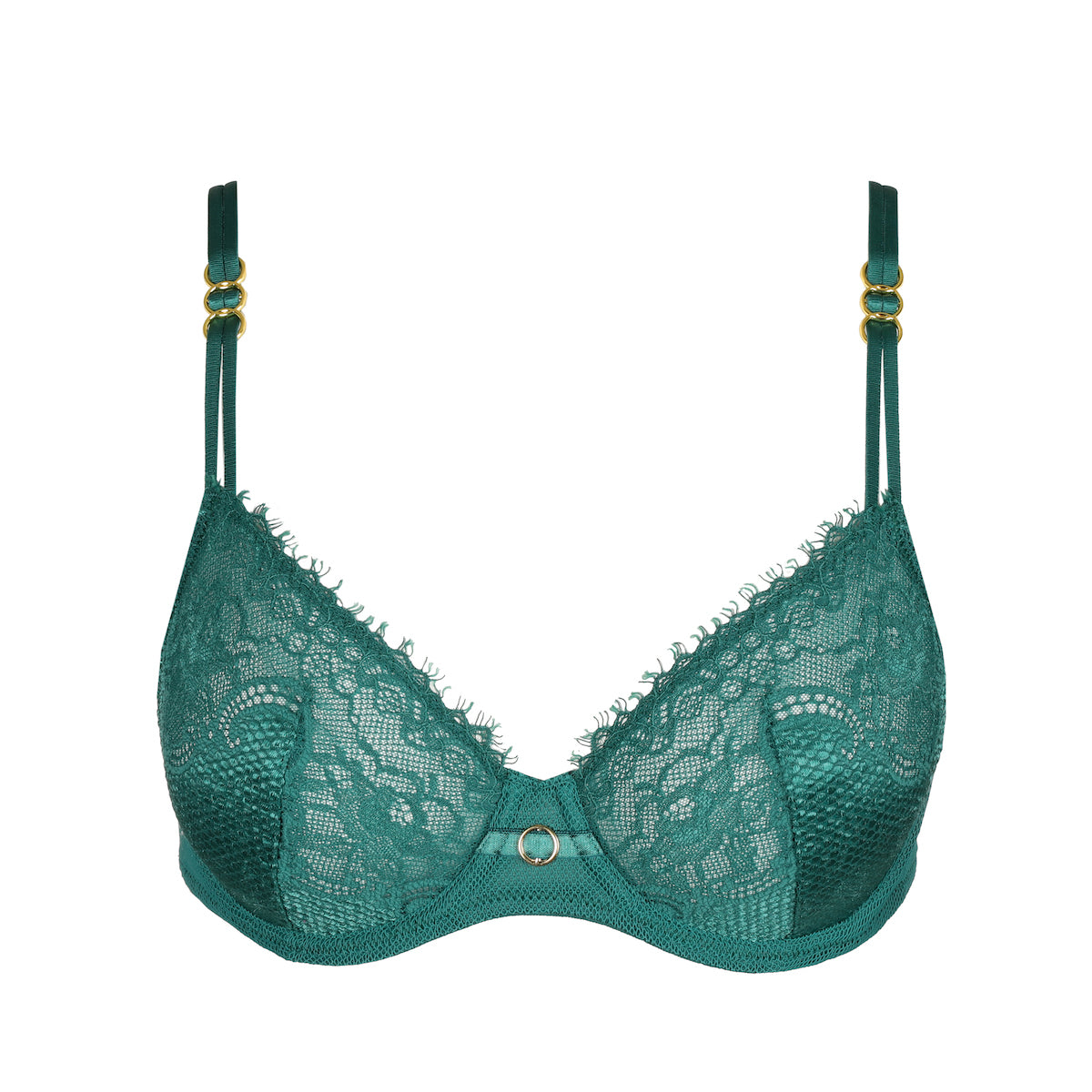 Marie Jo Junoo BH med bøjle, grøn - 0102711 - JAS - Jasper Green